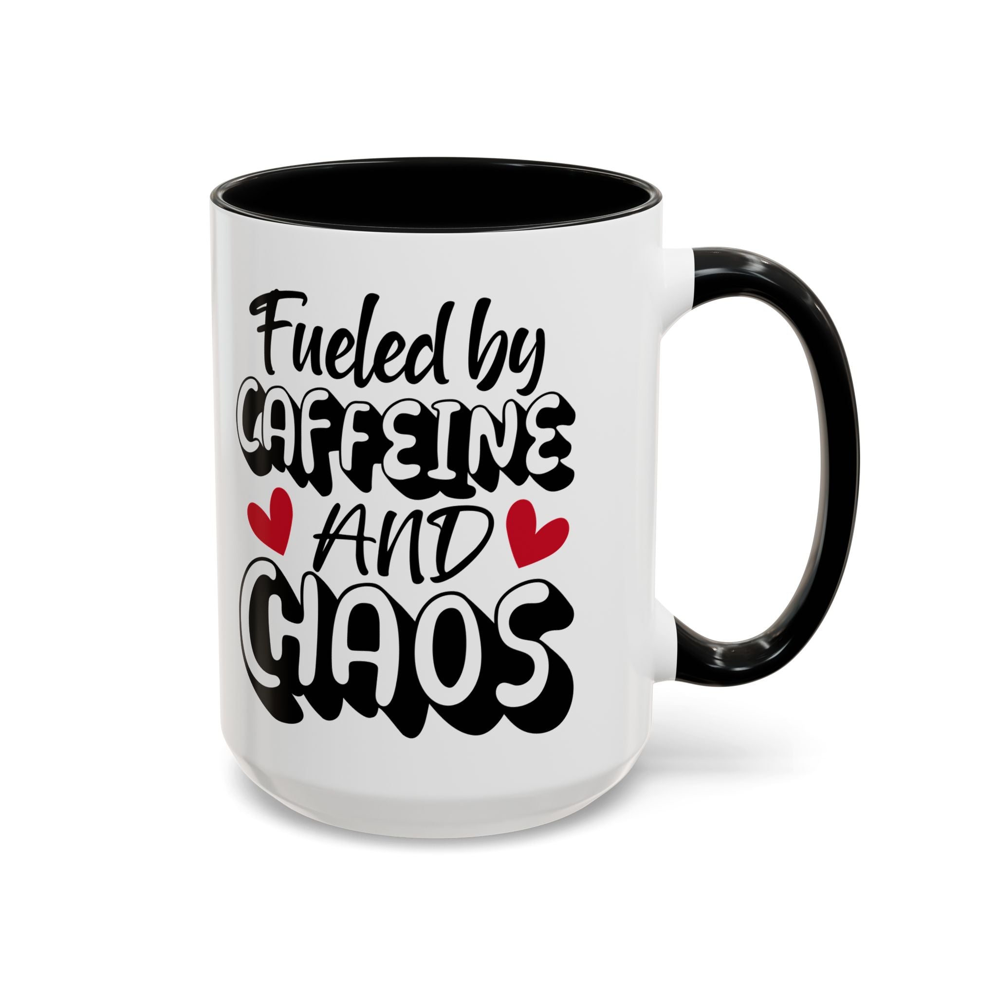 Caffeine Chaos Mug - Perfect for Coffee Lovers, Funny Gift for Friends, Home Office Essential, Birthday, Coffee Break