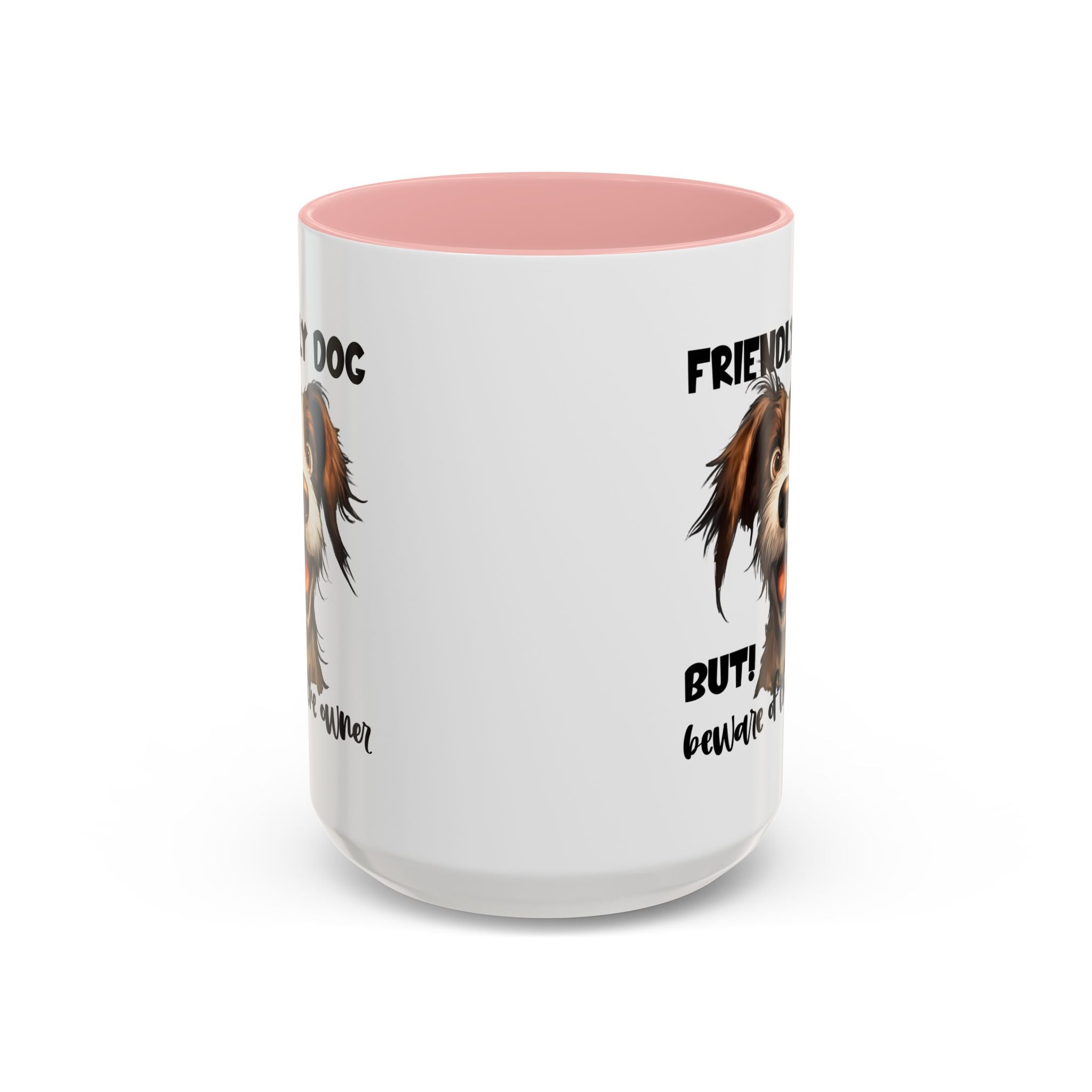 Friendly Dog Owner Mug, Dog Lover Gift, Funny Coffee Cup, Pet Owner Humor, Animal Lover Present, Holiday Gift for Dog Lovers