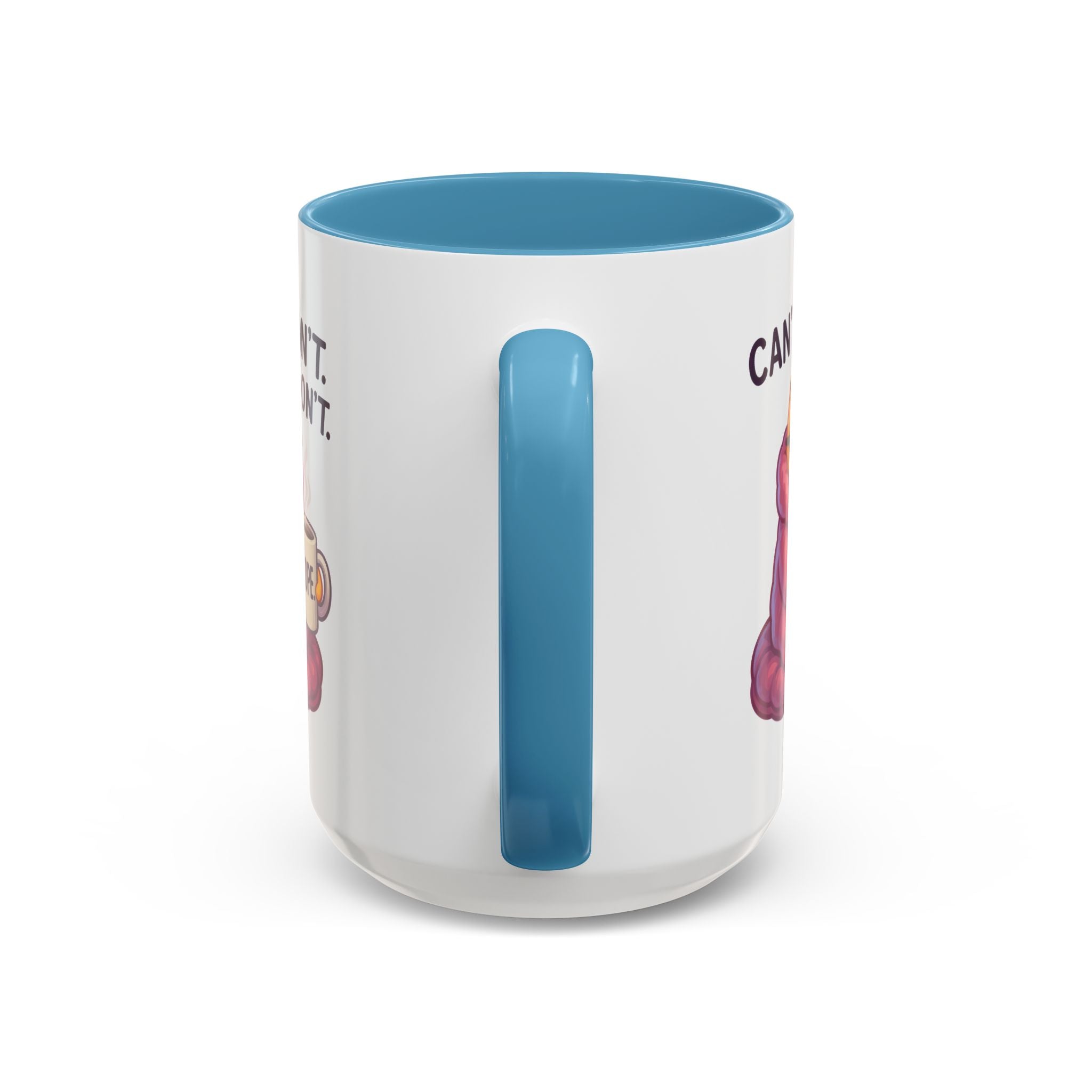 Cozy Cartoon Coffee Mug - Perfect for Lazy Days, Gifts for Friends, Cute Coffee Cups, Inspirational Morning Mug, Funny Beverage Container