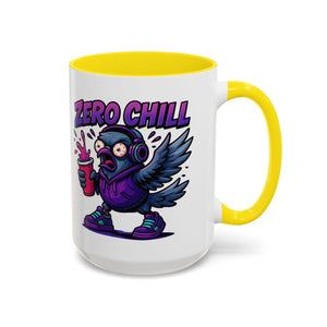 Zero Chill Accent Coffee Mug - Fun Ceramic Cup for Coffee Lovers, Unique Gift for Friends, Quirky Drinkware, Perfect for Birthdays, [...]