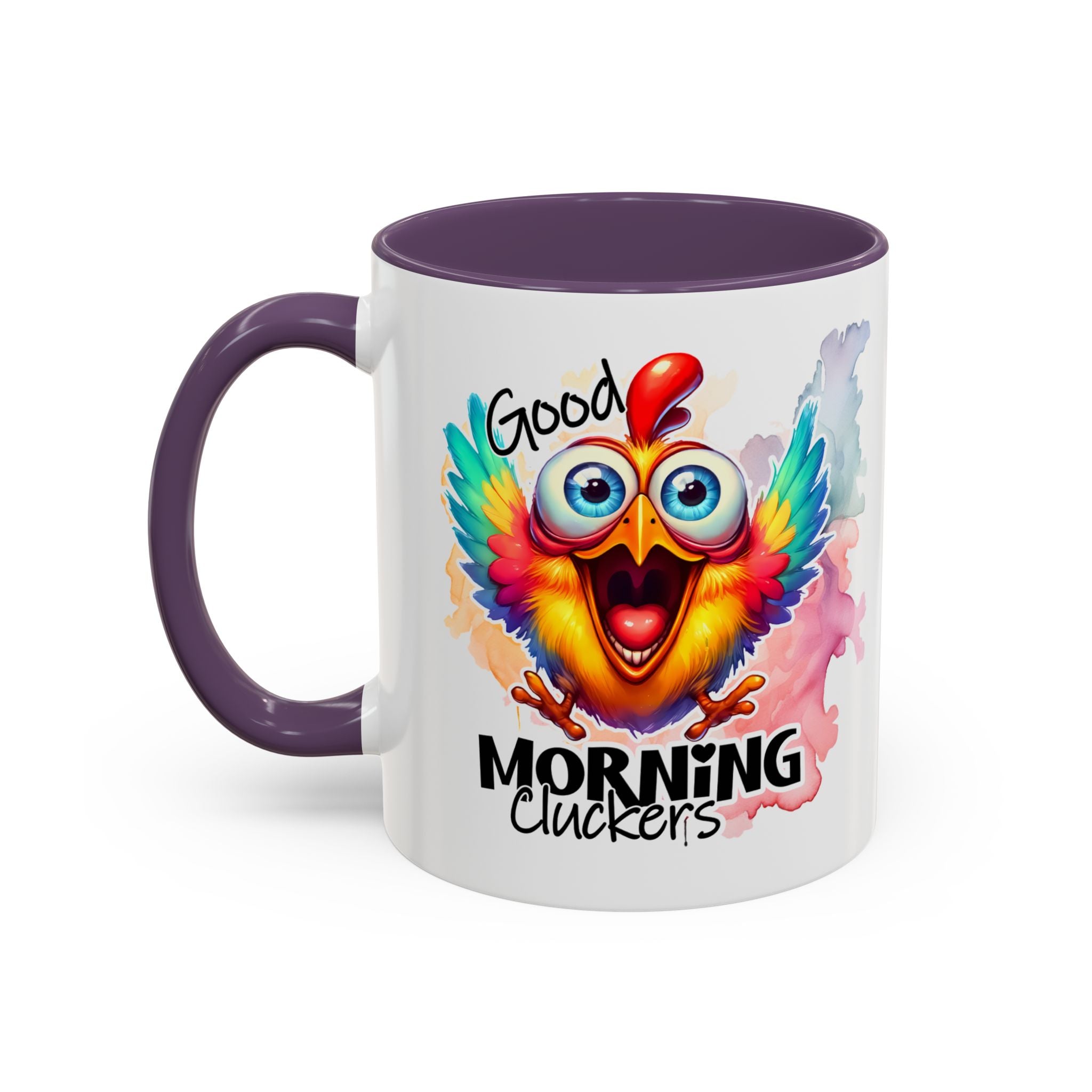 good Morning Mug with Cheerful Rooster Design - Perfect for Coffee Lovers, Gifting, Morning Routine, Kitchen Decor, Bird Enthusiasts