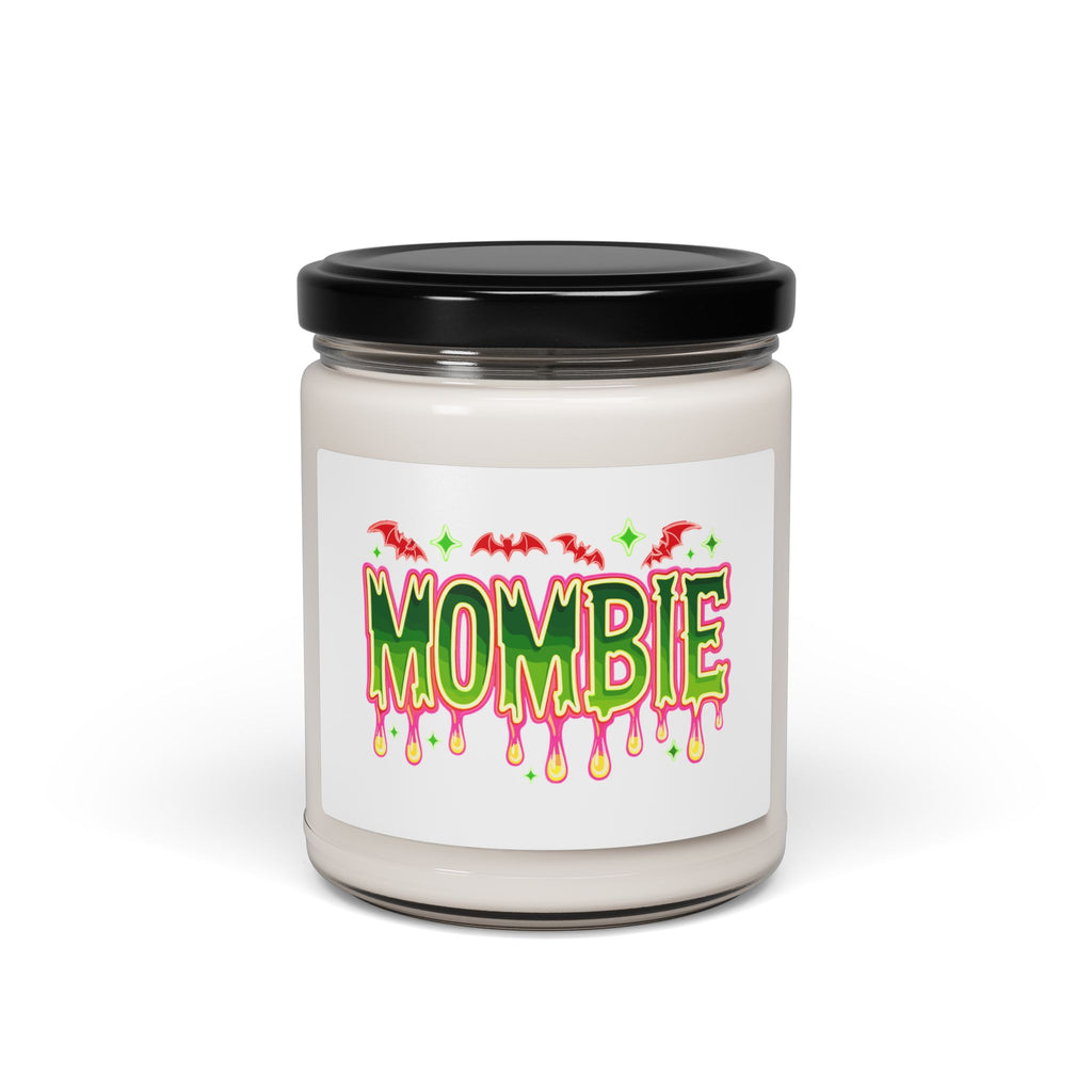 Halloween Scented Soy Candle - Mombie Vibes, Spooky Decor, Fall Gift, Home Fragrance, Mom Gifts