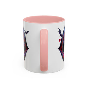 Vampire Lips Coffee Mug, Gothic Drinkware, Halloween Gift, Spooky Kitchen Decor, Vampires, Halloween Party Accessories