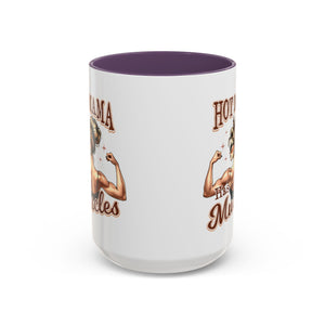 Hot Mama Coffee Mug: Empowerment, Gifts for Moms, Fitness Lovers, Best Friend, Funny Gift, Occasions: Birthdays, Holidays