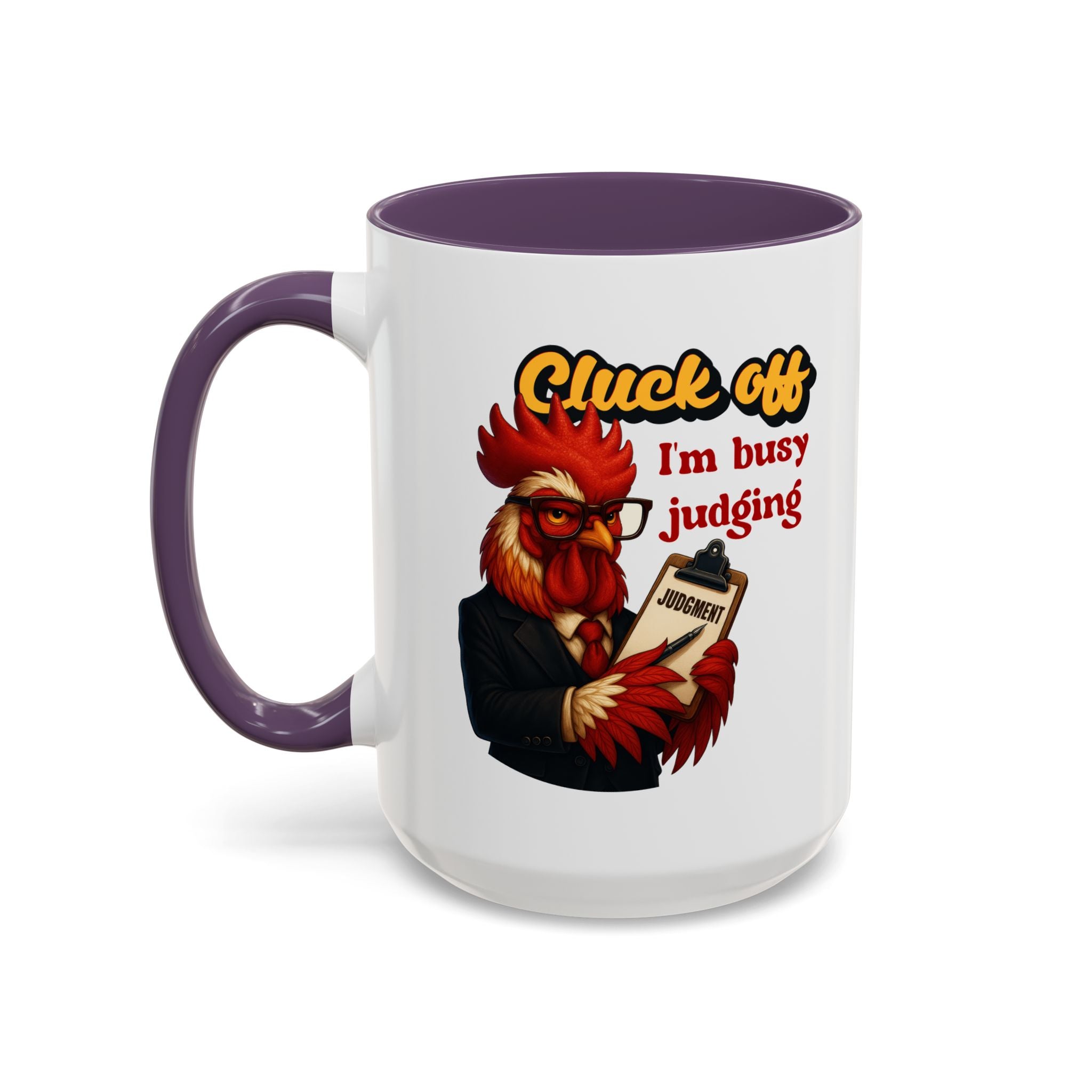 Funny Cluck Off Coffee Mug - Perfect for Chicken Lovers, Gag Gifts, Office Humor, and Birthdays