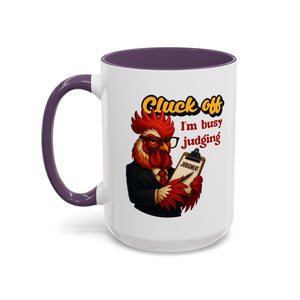 Funny Cluck Off Coffee Mug - Perfect for Chicken Lovers, Gag Gifts, Office Humor, and Birthdays