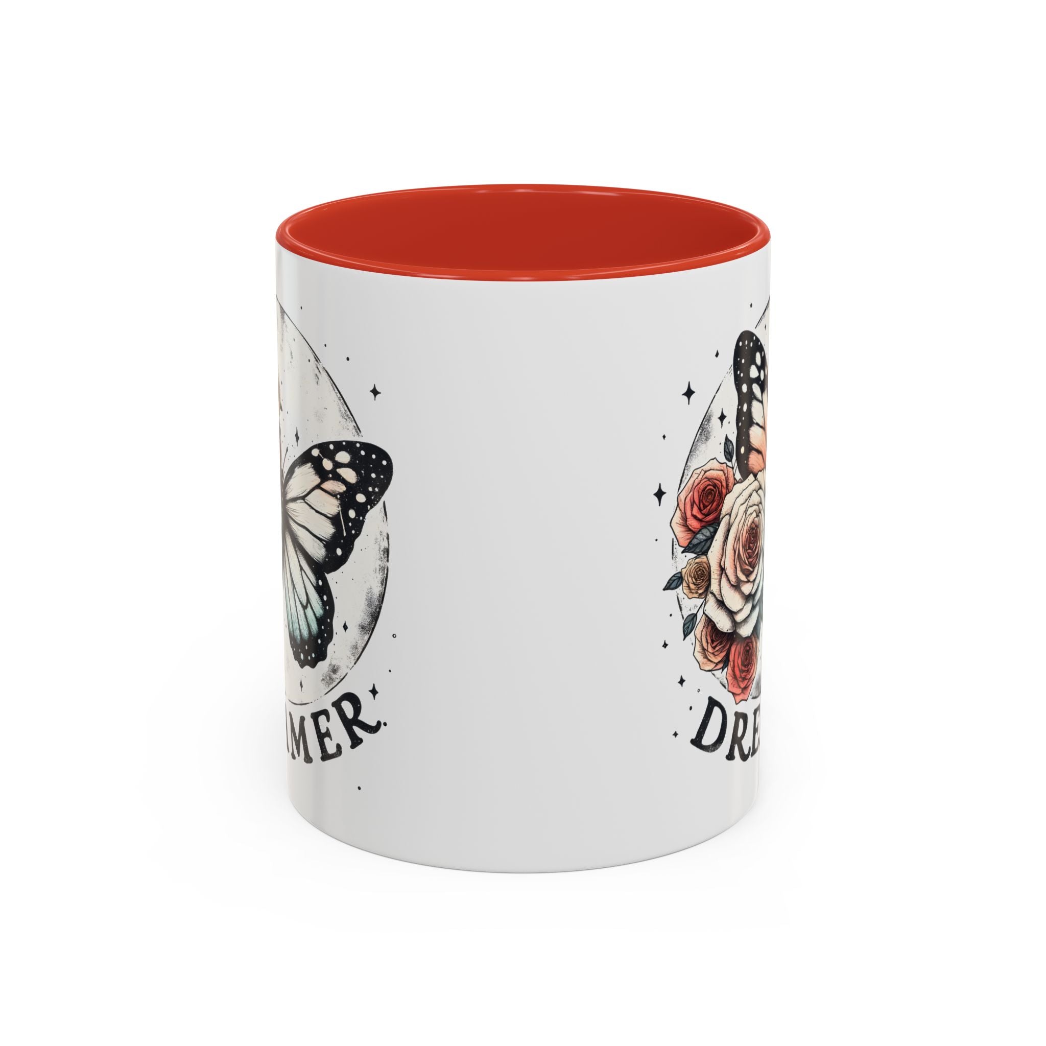 Dreamer Butterfly Coffee Mug - Stylish Accent for Creatives positive vibe freedom nature lover