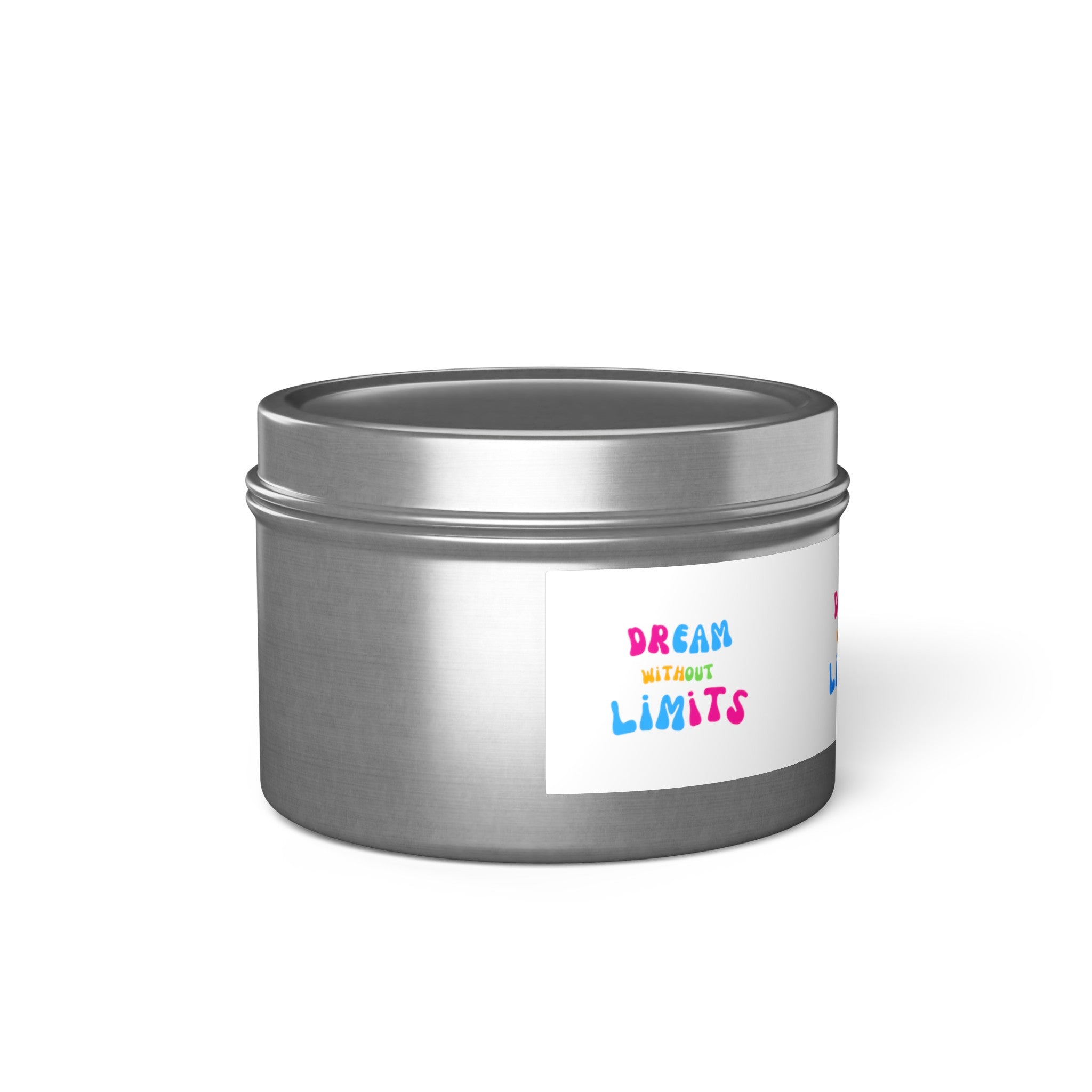 Dream without limits scented Tin Candles