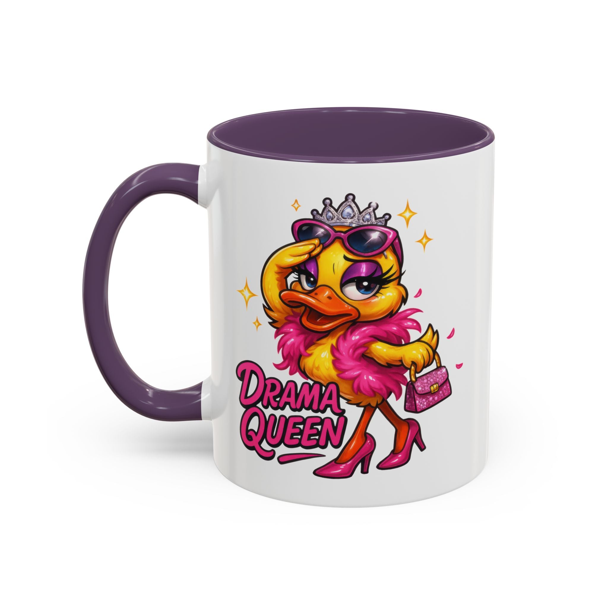 Drama Queen Coffee Mug, Funny Mug for Her, Gift for Drama Lovers, Sassy Office Mug, Unique Present for Birthdays