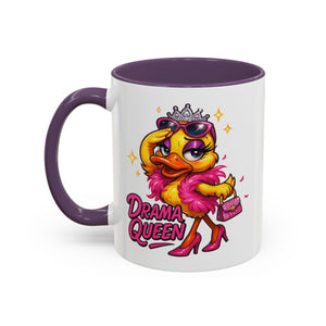 Drama Queen Coffee Mug, Funny Mug for Her, Gift for Drama Lovers, Sassy Office Mug, Unique Present for Birthdays