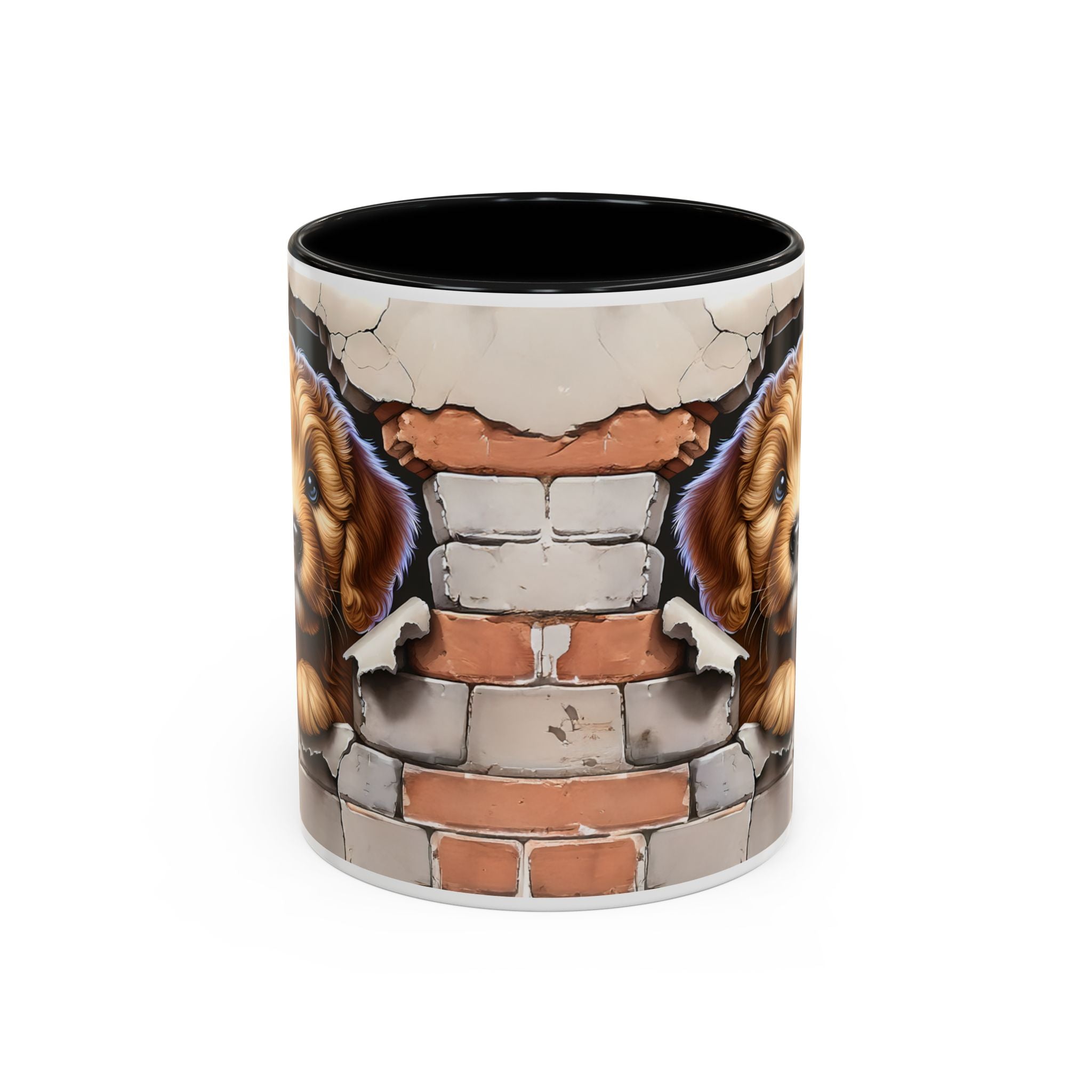 Cute Dog Accent Coffee Mug - Perfect Gift for Pet Lovers, Animal Lovers, Home Decor, Coffee Lovers, Unique Kitchenware