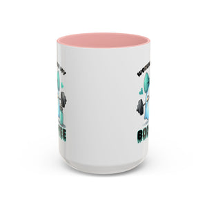 Fitness Motivation Coffee Mug, Workout Gift, Gym Decor, Boo-Tee Lover's Cup, Cute Ghost Mug