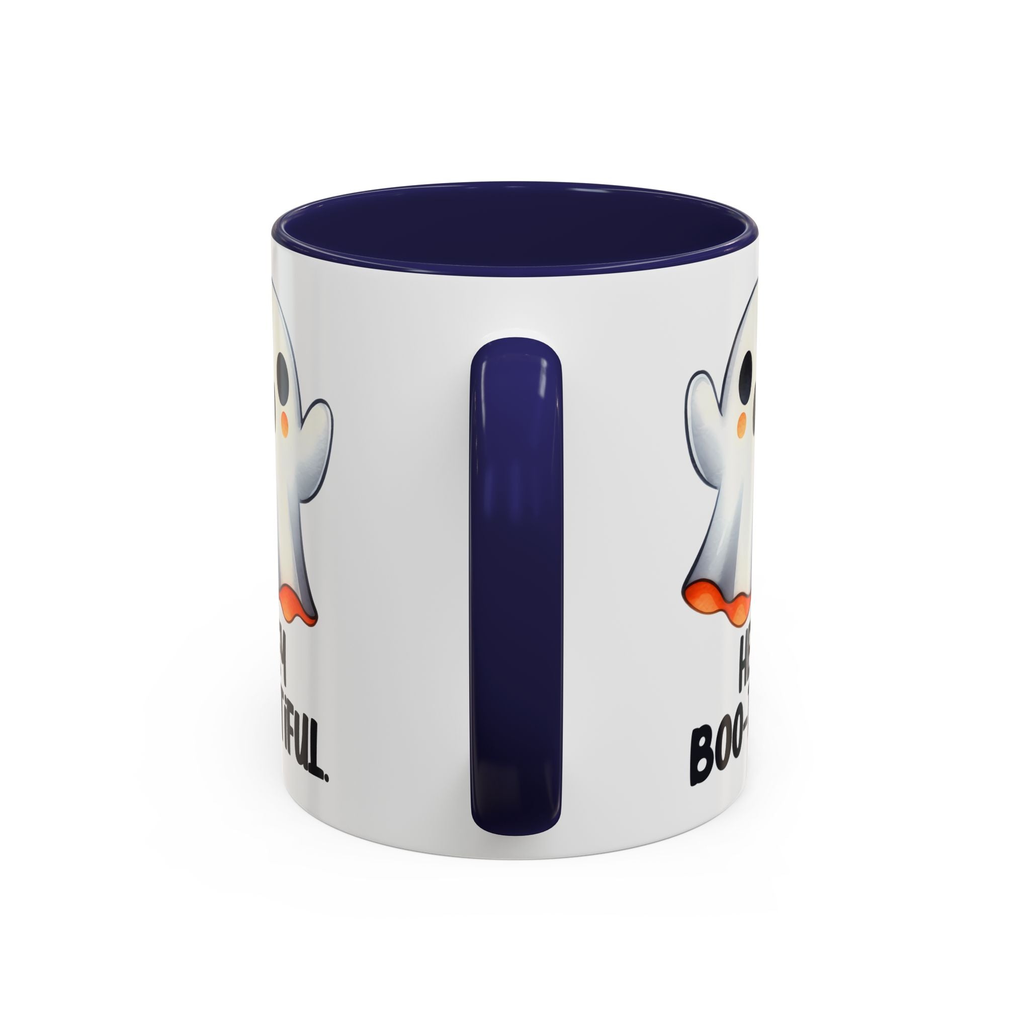 Hey Boo-tiful Ghost Coffee Mug, Halloween Mug, Cute Gift, Spooky Decor, Fun Mug