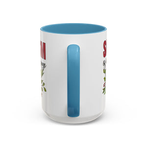 Sarcasm Floral Accent Coffee Mug - 11oz & 15oz funny
