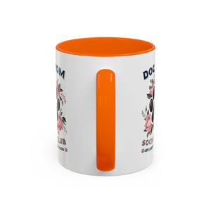 Dog Mom Coffee Mug - Life is Better with a Dog, Pet Lover Gift, Floral Paw Print Mug, Dog Mom Gift, Personalized Dog Mom Mug