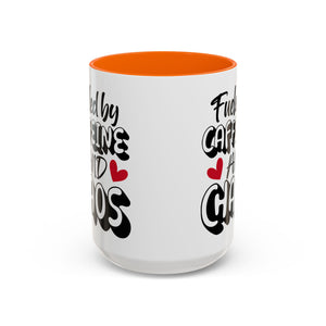 Caffeine Chaos Mug - Perfect for Coffee Lovers, Funny Gift for Friends, Home Office Essential, Birthday, Coffee Break