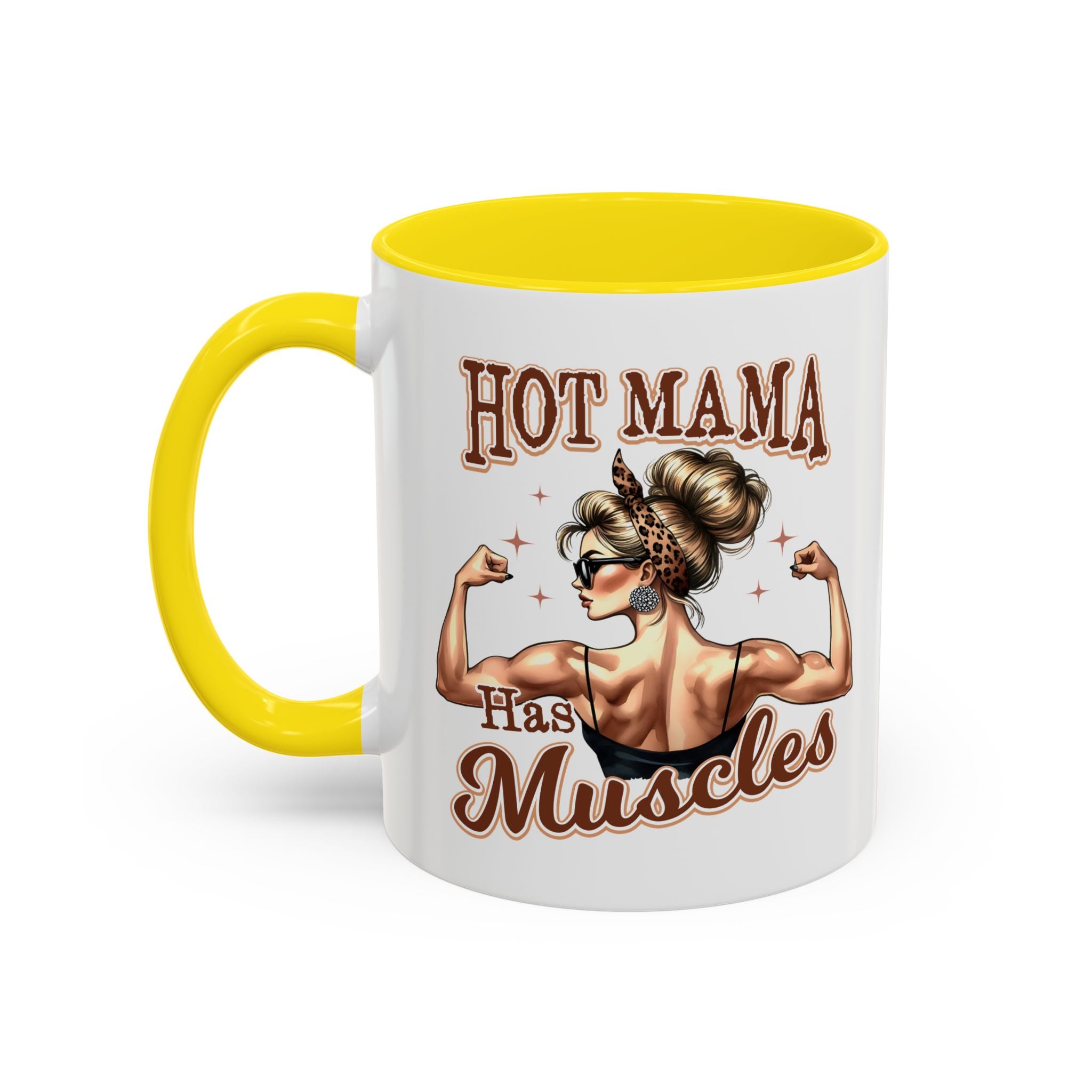 Hot Mama Coffee Mug: Empowerment, Gifts for Moms, Fitness Lovers, Best Friend, Funny Gift, Occasions: Birthdays, Holidays