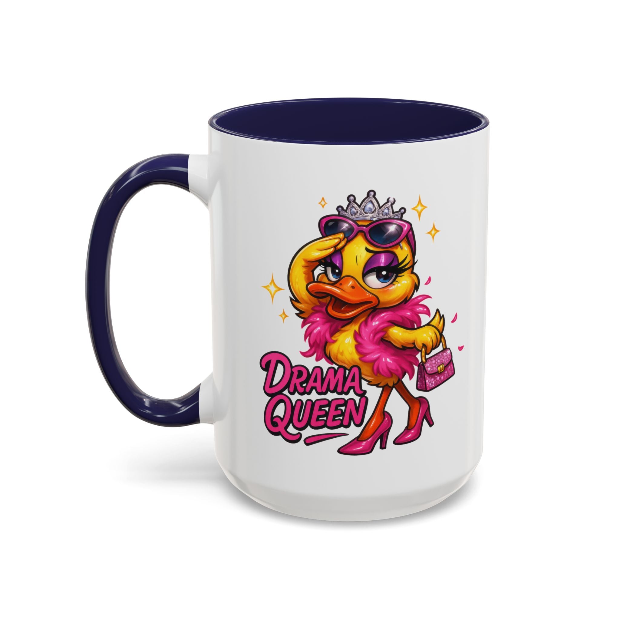 Drama Queen Coffee Mug, Funny Mug for Her, Gift for Drama Lovers, Sassy Office Mug, Unique Present for Birthdays