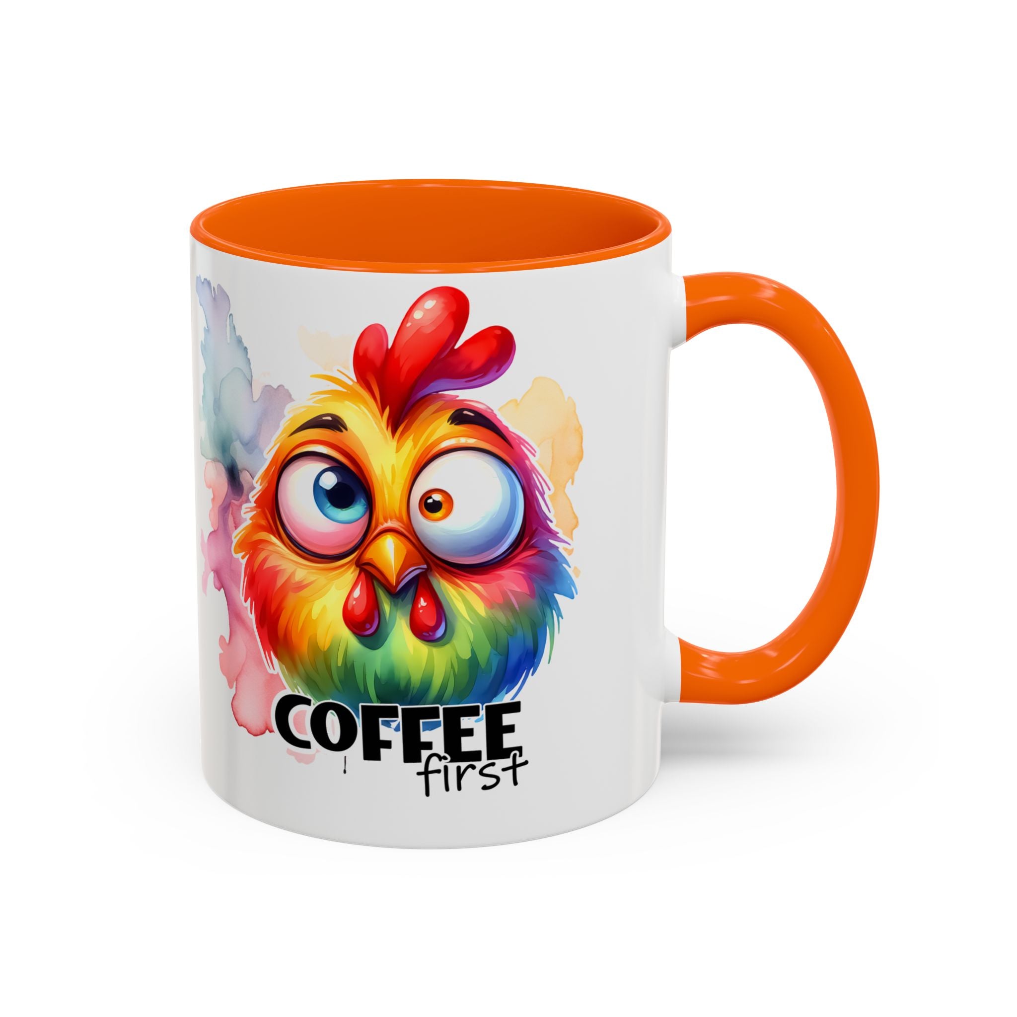 funny Chicken Coffee Mug - Whimsical Gift for Coffee Lovers,  Drinkware, Home Decor, Kitchen Essentials