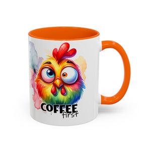 funny Chicken Coffee Mug - Whimsical Gift for Coffee Lovers,  Drinkware, Home Decor, Kitchen Essentials