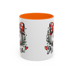 Mama's Accent Coffee Mug | Baseball & Heart Design | Gift for Mom, Mother's Day, Birthday, Coffee Lovers, Baseball Fans
