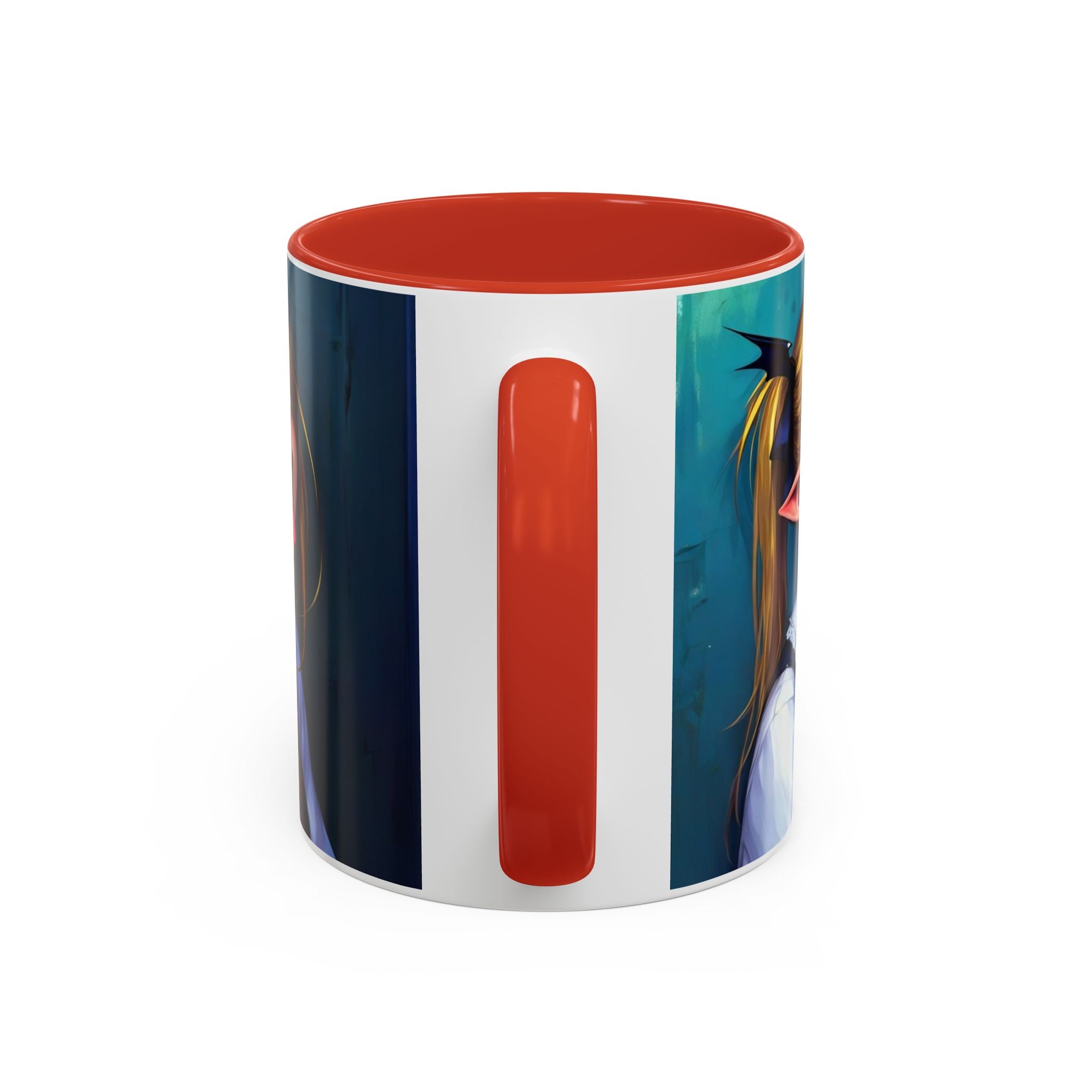 goth vampire girl Gothic Anime Coffee Mug with Edgy Design horror art