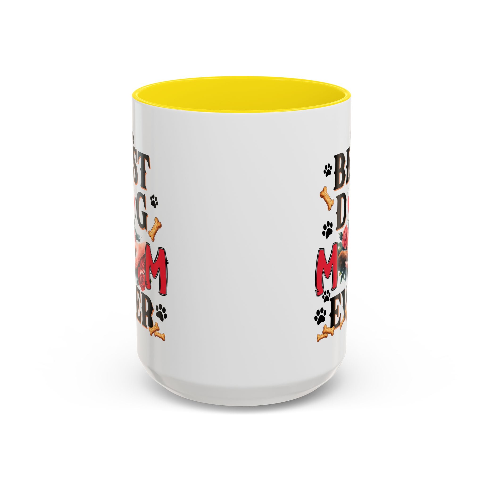 Best Dog Mom Ever Coffee Mug - Perfect Gift for Dog Lovers, Pet Moms, Animal Lovers, Dog-Themed Kitchen Decor, Best Friend Gift