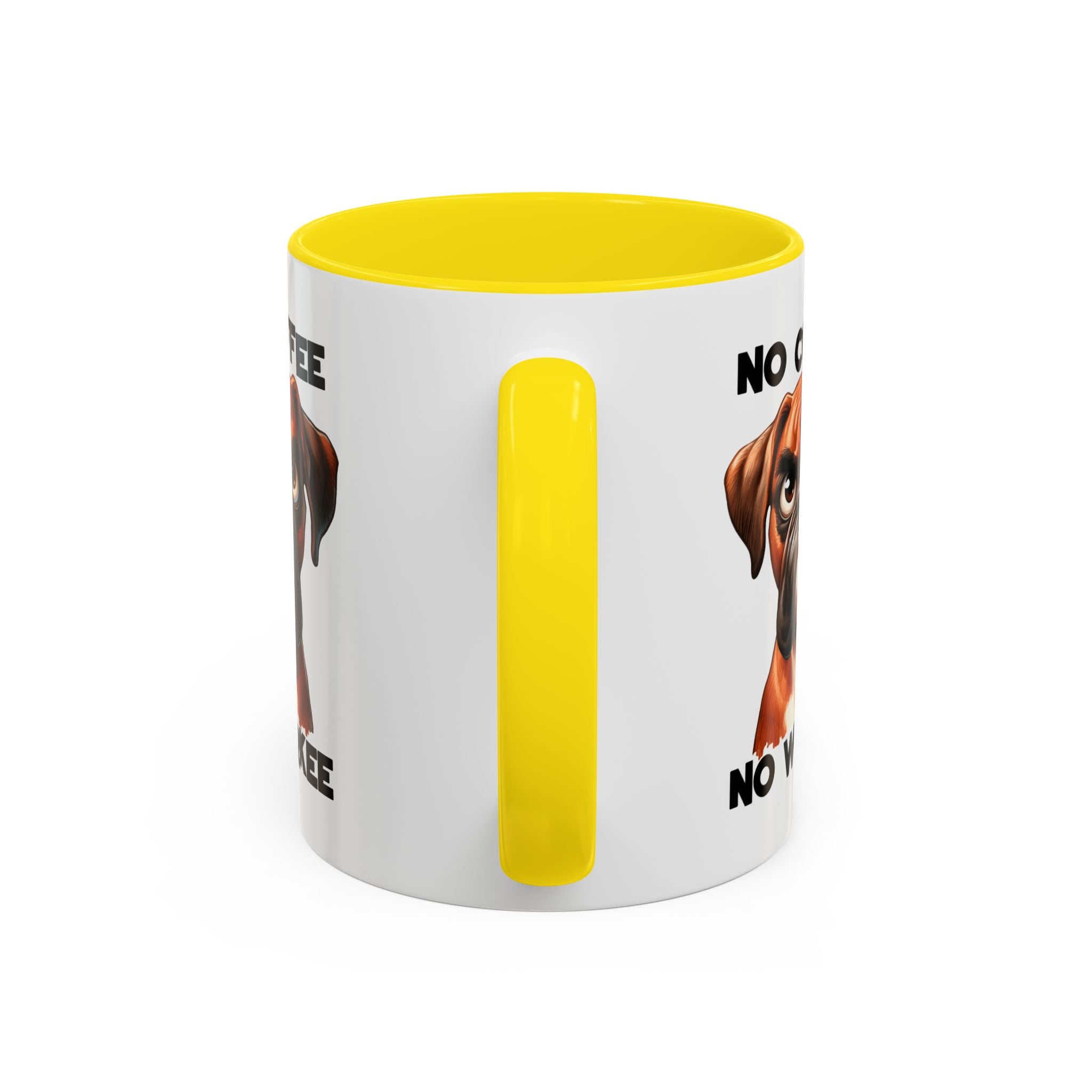 Boxer Dog Coffee Mug - No Coffee No Workee, Funny Dog Lover Gift, Pet Owner Tea Cup, Animal Lover Kitchen Decor, Boxer Mom Mug
