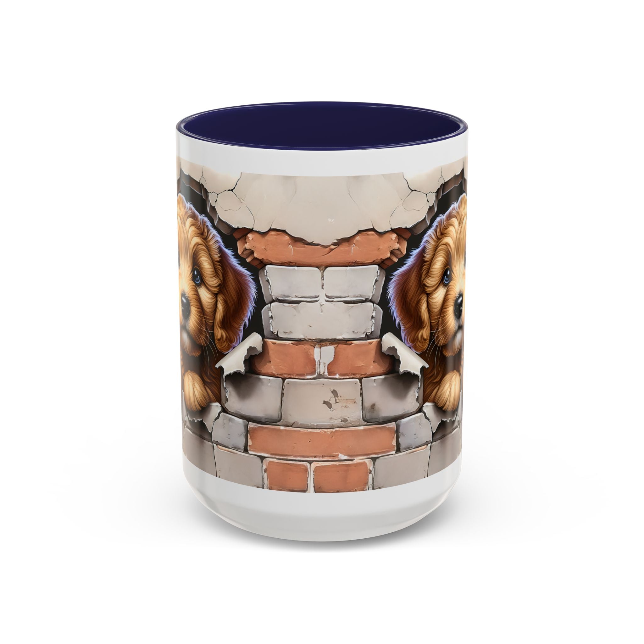 Cute Dog Accent Coffee Mug - Perfect Gift for Pet Lovers, Animal Lovers, Home Decor, Coffee Lovers, Unique Kitchenware