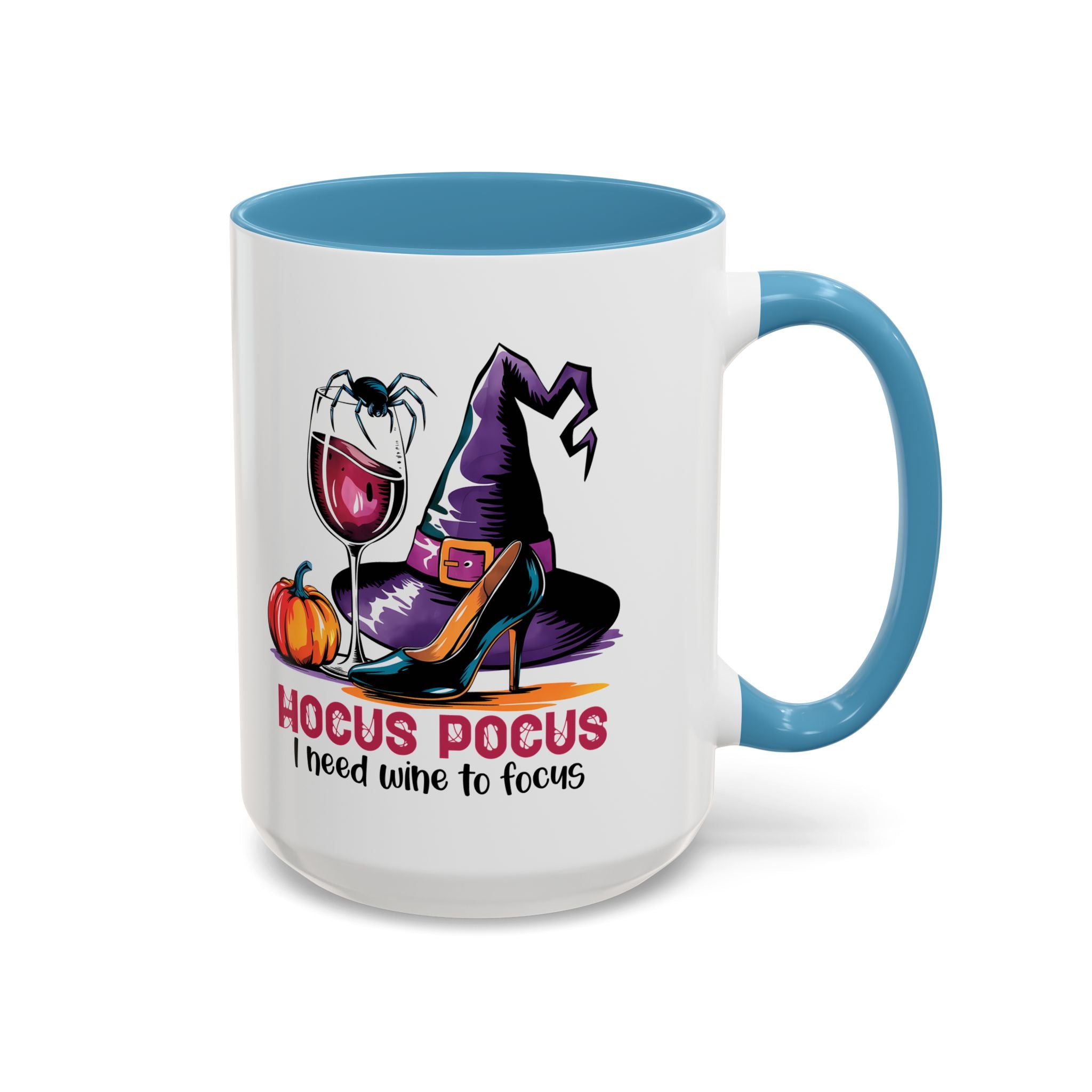 Spooky Witch Coffee Mug | Hocus Pocus Design, Unique Halloween Gift, Magic Brew Cup, Wine Lover's Mug, Cozy Autumn Decor