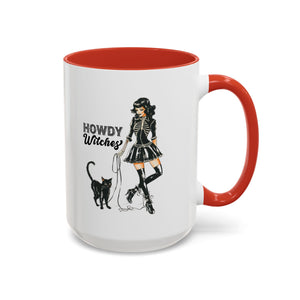 Spooky Cat Coffee Mug, Halloween Gifts, Witchy Home Decor, Black Cat Mug, Cozy Drinkware, Magical Kitchen Accessories