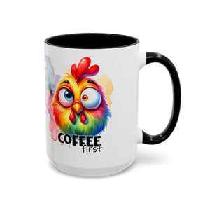 funny Chicken Coffee Mug - Whimsical Gift for Coffee Lovers,  Drinkware, Home Decor, Kitchen Essentials