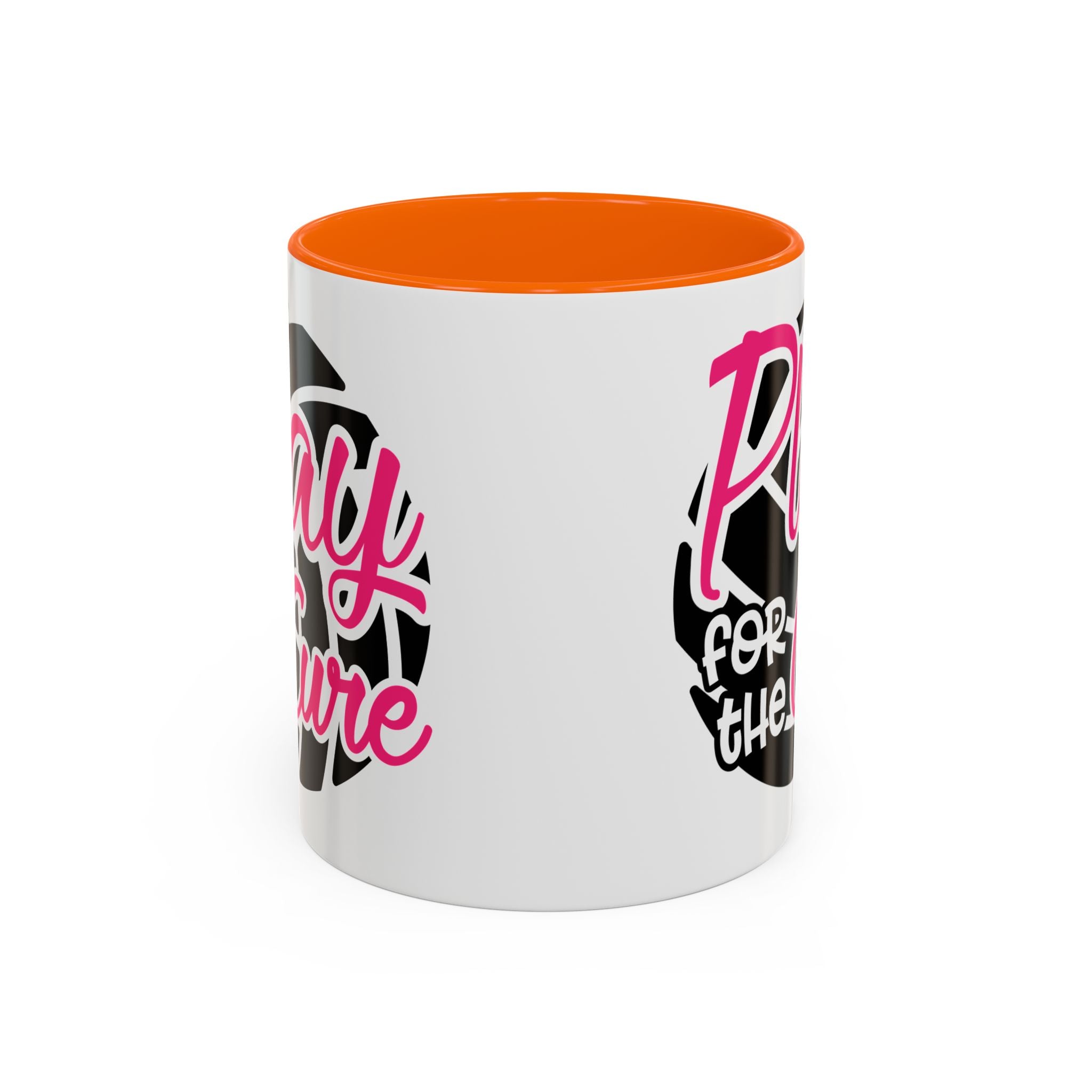 Volleyball  Coffee Mug, Play for the Cure Cup, Sports Gift , Athletes, Cancer Awareness, Inspirational Mug