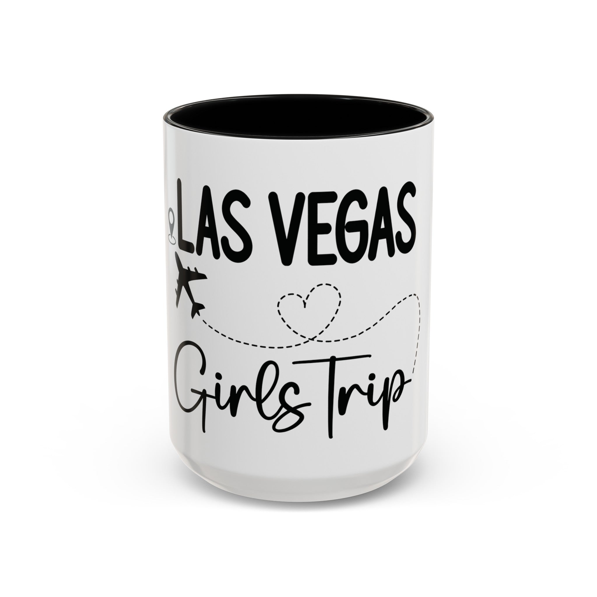 Las Vegas girls trip Accent Coffee Mug (11, 15oz) by the x m world