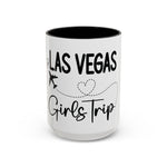 Las Vegas girls trip Accent Coffee Mug (11, 15oz) by the x m world