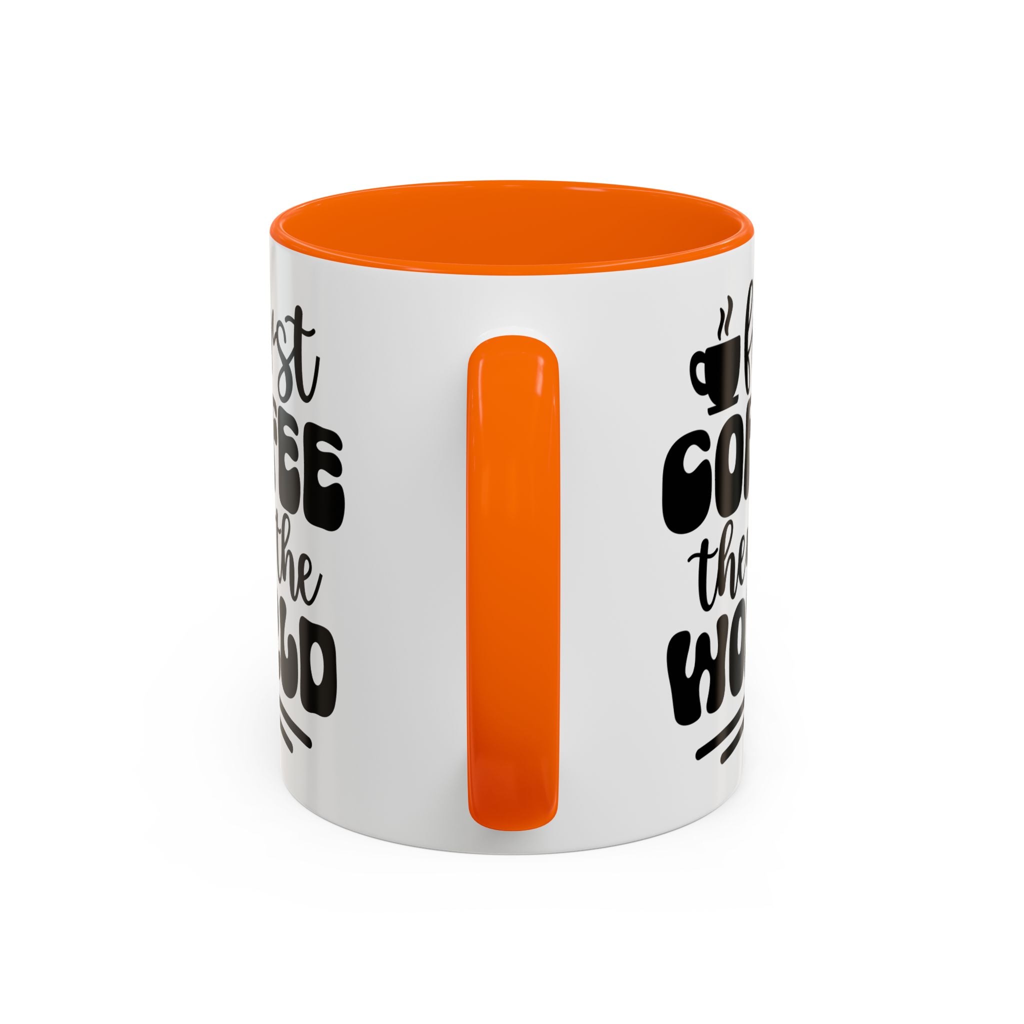 First Coffee Then the World - Stylish Accent Coffee Mug for Coffee Lovers, Gift for Friends, Kitchen Decor, Office Mug, Holiday Present
