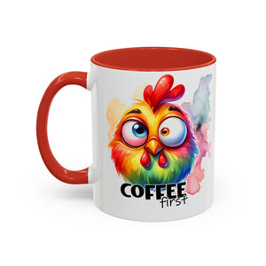 funny Chicken Coffee Mug - Whimsical Gift for Coffee Lovers,  Drinkware, Home Decor, Kitchen Essentials
