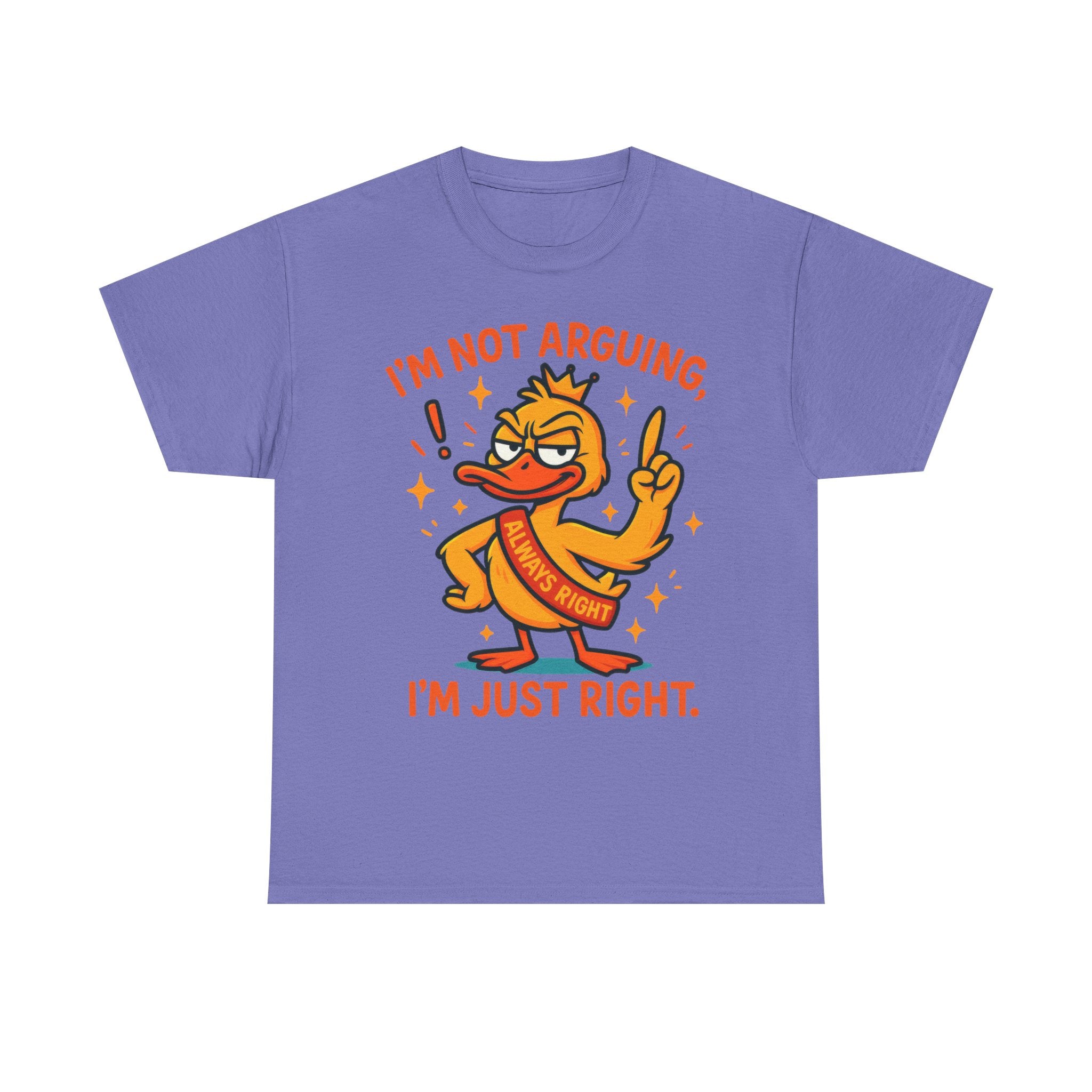 Funny attitude always right Tee, Casual Wear, Gift for Friends, Humor T-Shirt,  Loungewear, Birthday Gift
