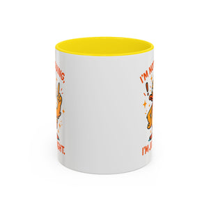 Funny attitude Duck Coffee Mug, I'm Not Arguing I'm Just Right Mug,  Gift for Coffee Lovers,  Birthdays