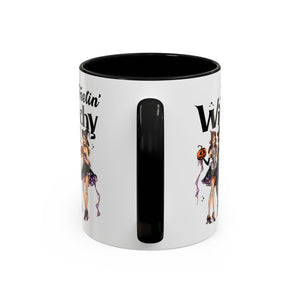 Witchy Accent Coffee Mug - Spooky Halloween Mug, Witchy Decor, Gift for Her, Fall Coffee Cup, Party Mug