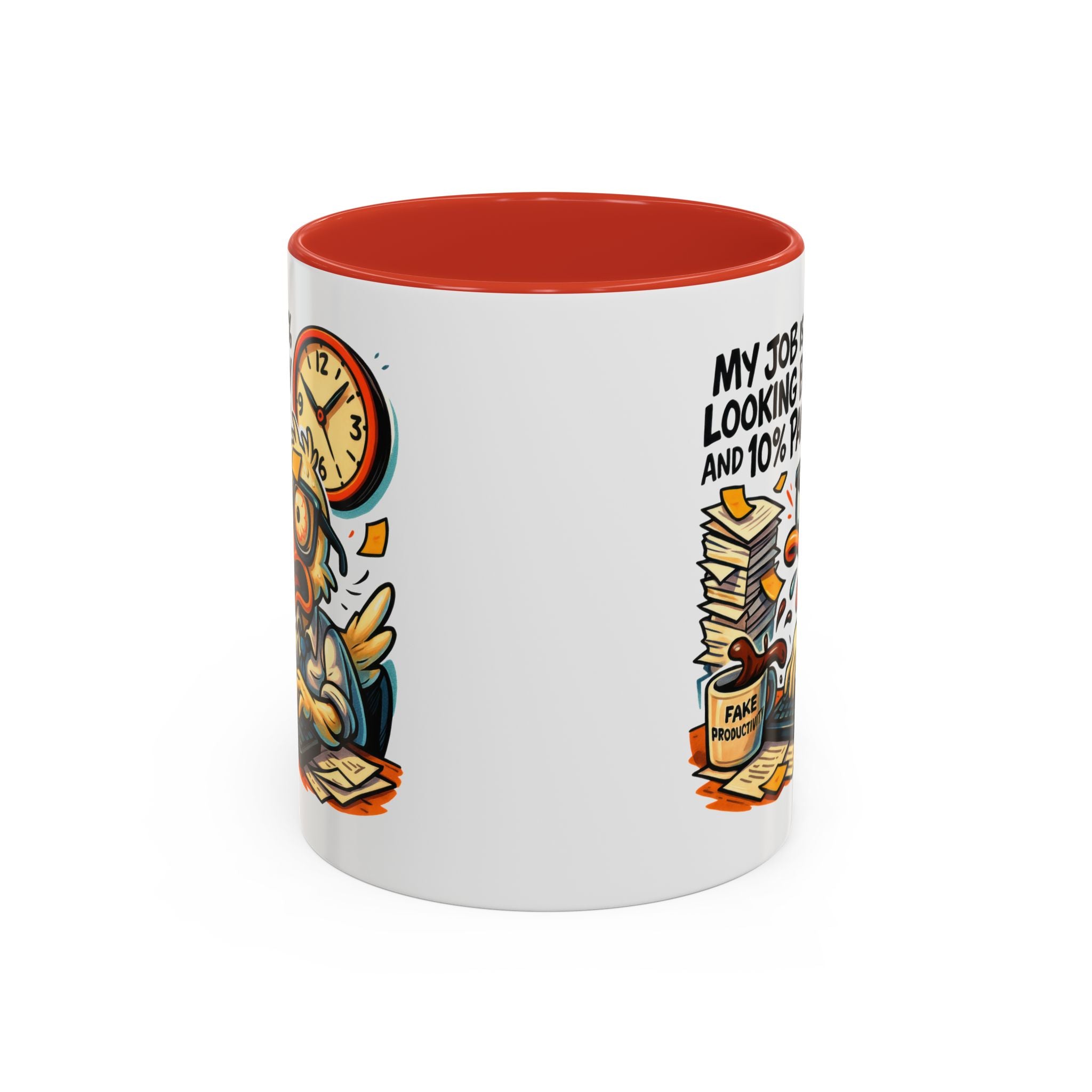 Funny Office Coffee Mug - Perfect Gift for Coworkers, Work from Home, Funny Gag Gift, Unique Desk Accessory, Humor Mug