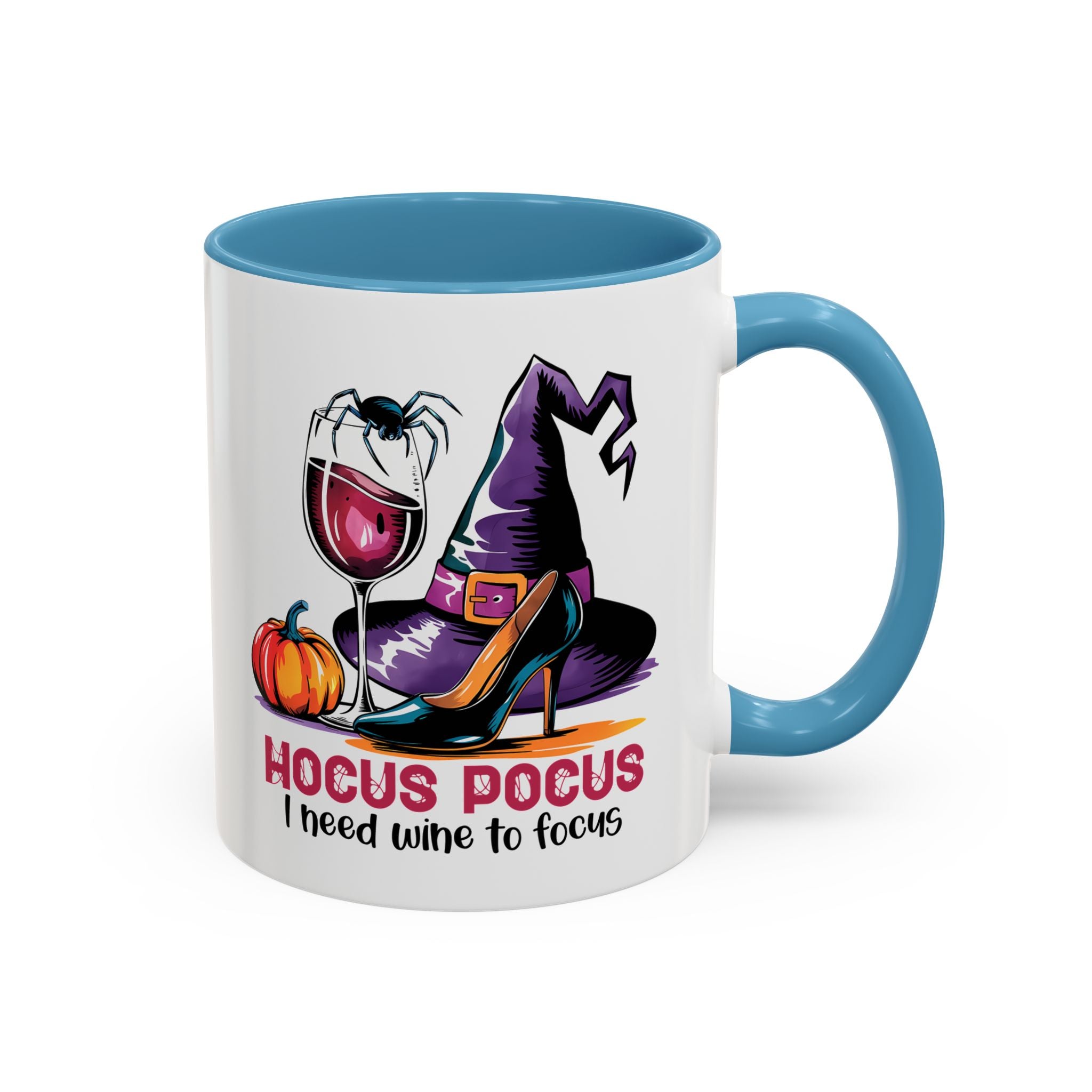 Spooky Witch Coffee Mug | Hocus Pocus Design, Unique Halloween Gift, Magic Brew Cup, Wine Lover's Mug, Cozy Autumn Decor