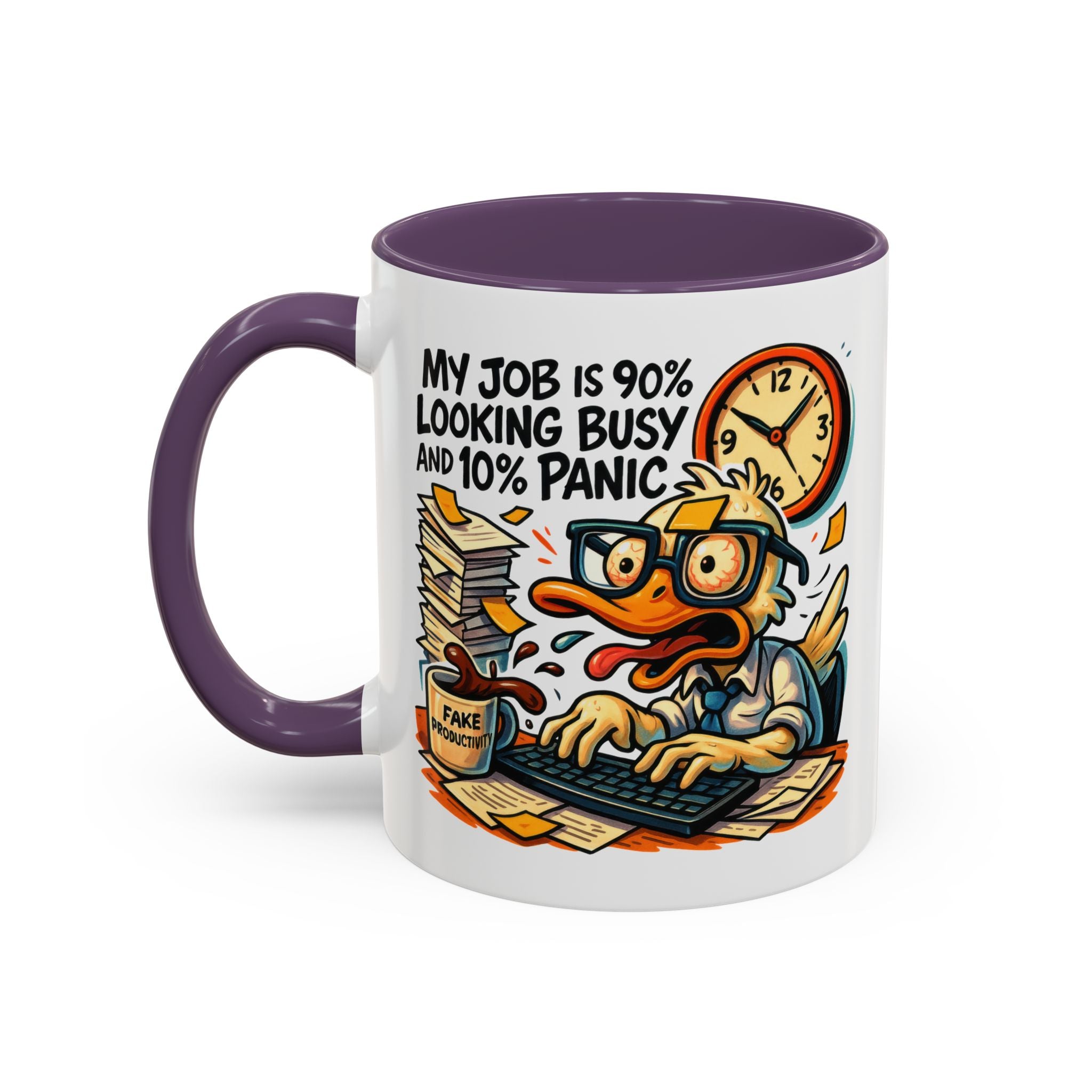 Funny Office Coffee Mug - Perfect Gift for Coworkers, Work from Home, Funny Gag Gift, Unique Desk Accessory, Humor Mug