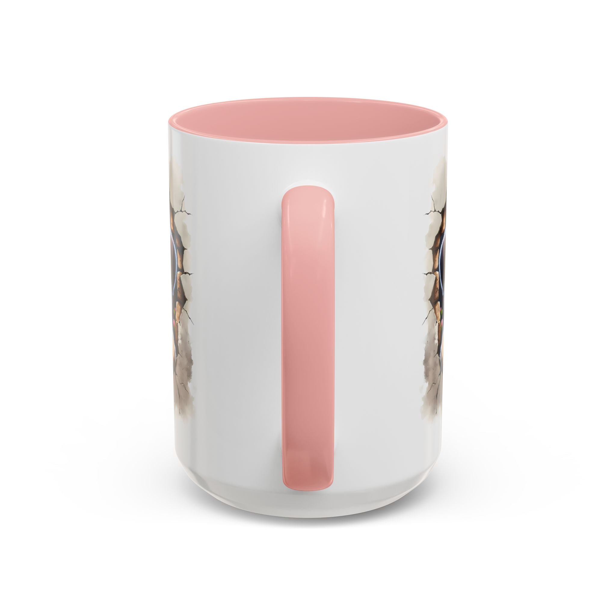 Pug In A Wall Coffee Mug - Cozy Ceramic Cup for Dog Lovers - Cute Pet Gift for Birthdays, Anniversaries, and Holidays