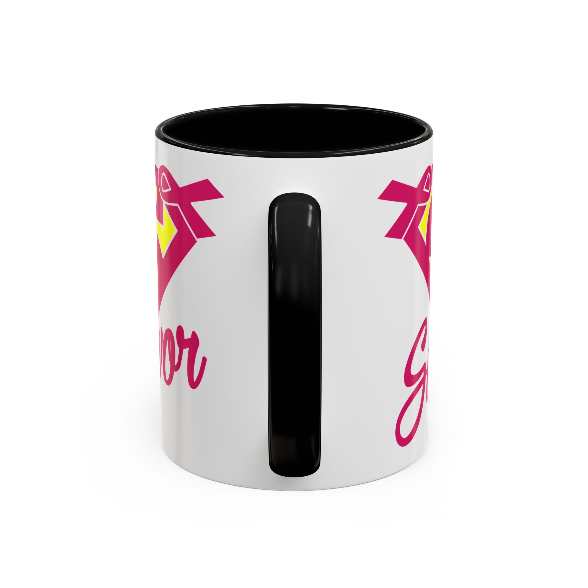 Survivor Mug 11oz & 15oz | Cancer Awareness, Motivational Gift, Empowerment, Superhero Theme, Unique Coffee Cup