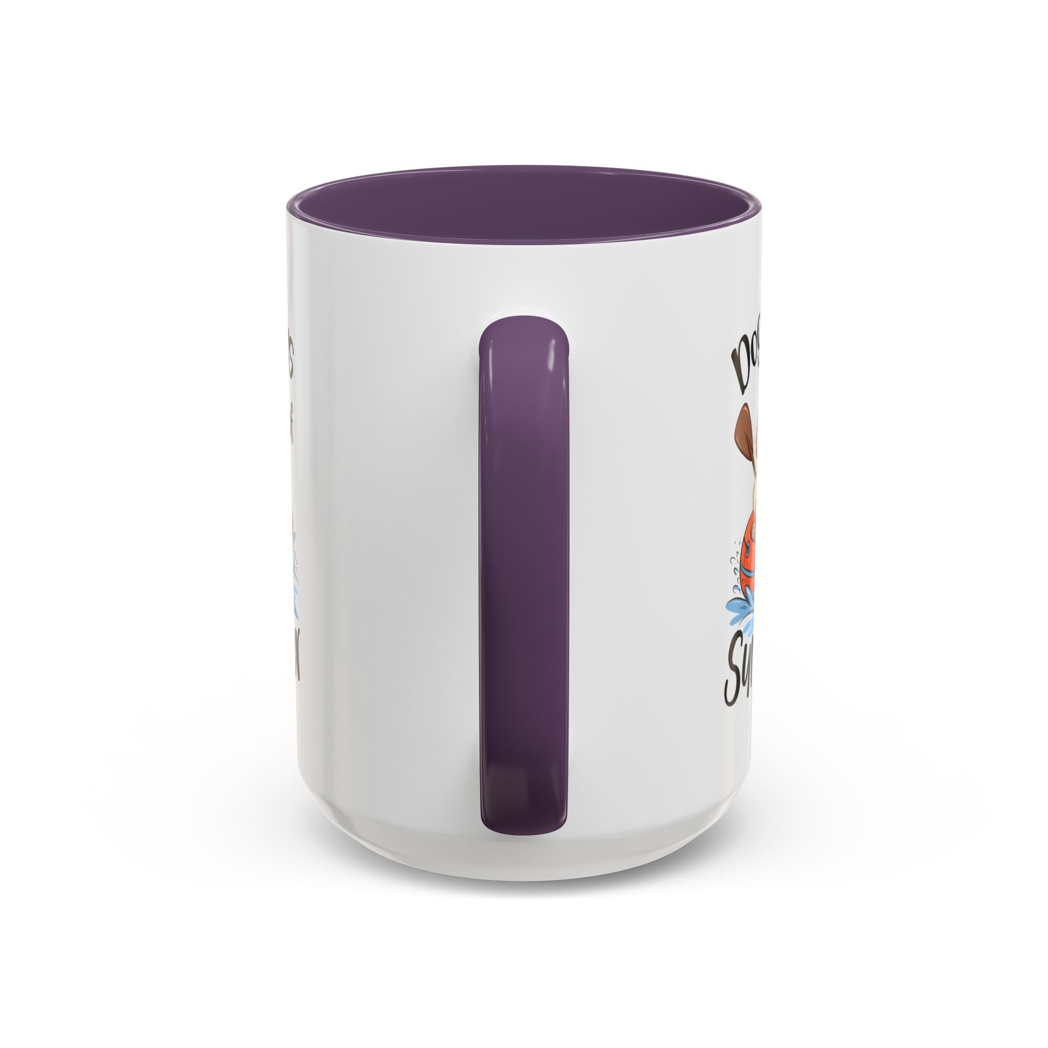 Dog Days of Summer Coffee Mug, Cute Dog Mug, Pet Lover Gift, Summer Vibes, Beach Decor, Fun Pet Cup, Canoeing Dog Design