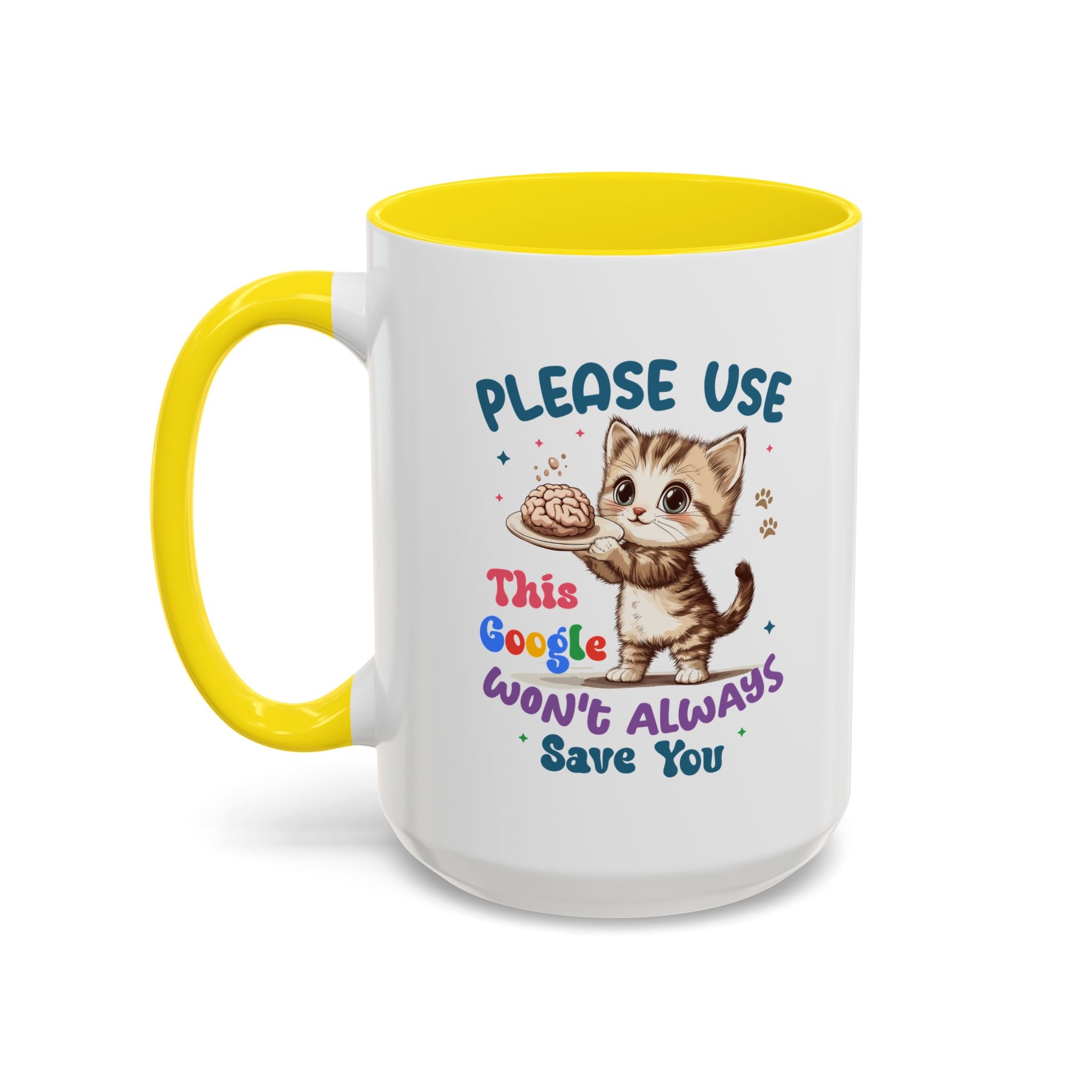 Cute Cat Coffee Mug, Funny Pet Lover Gift,  Kitchen Decor, Perfect for Birthdays, Holidays, Cat Mom Gift, Ceramic Mug