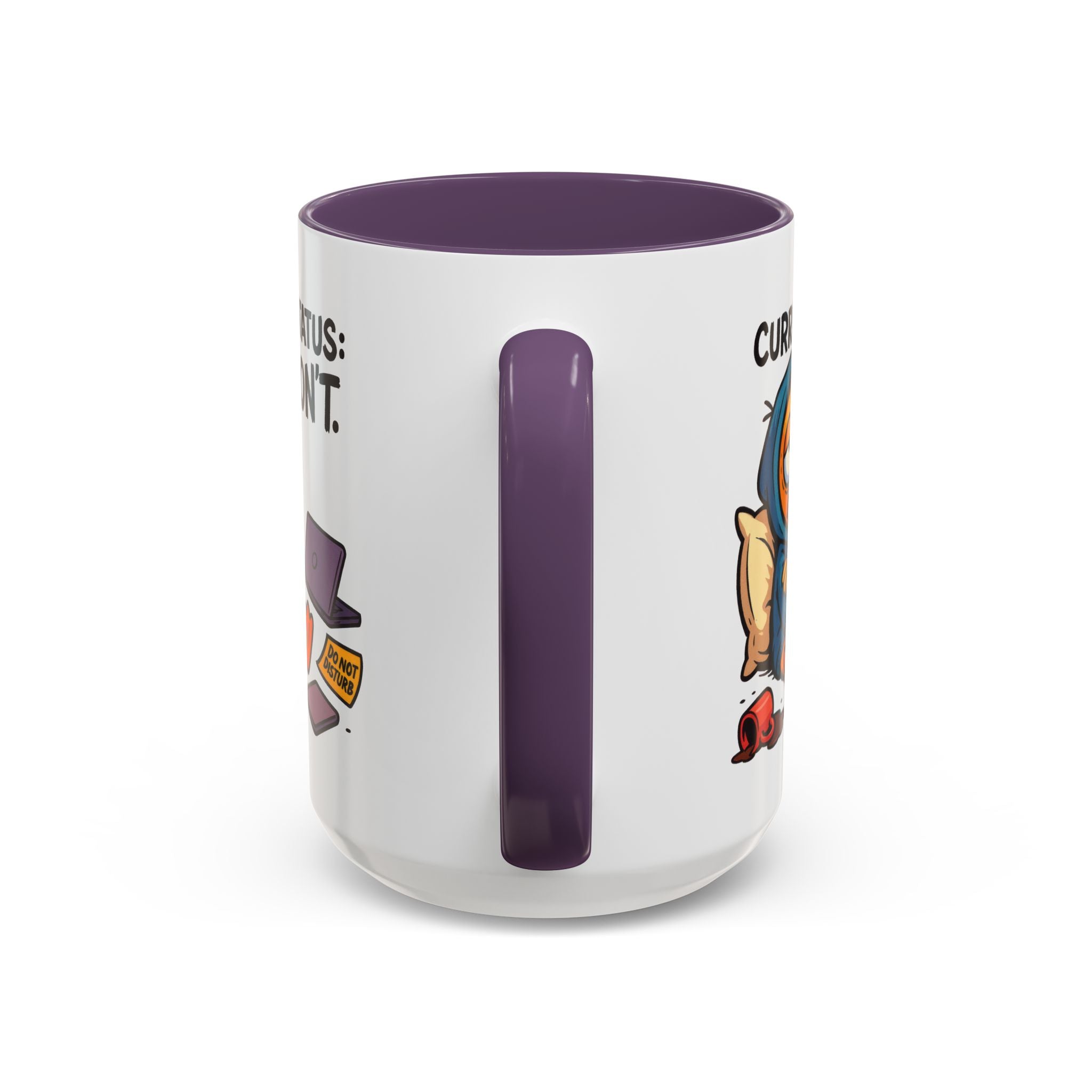 Chill Vibes Coffee Mug, Perfect for Lazy Days, Gift for Homebodies, Quirky Coffee Lover, Fun Desk Accessory, Work from Home Essentials