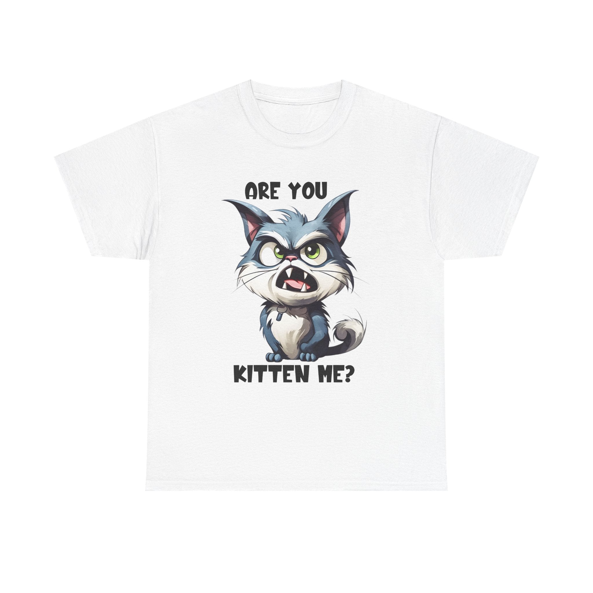 Are You Kitten Me? Cat Lover Tee, Funny T-Shirt, Gift for Cat Owners, Unisex Cotton Tee, Cute Kitten Shirt, Pet Lovers Apparel