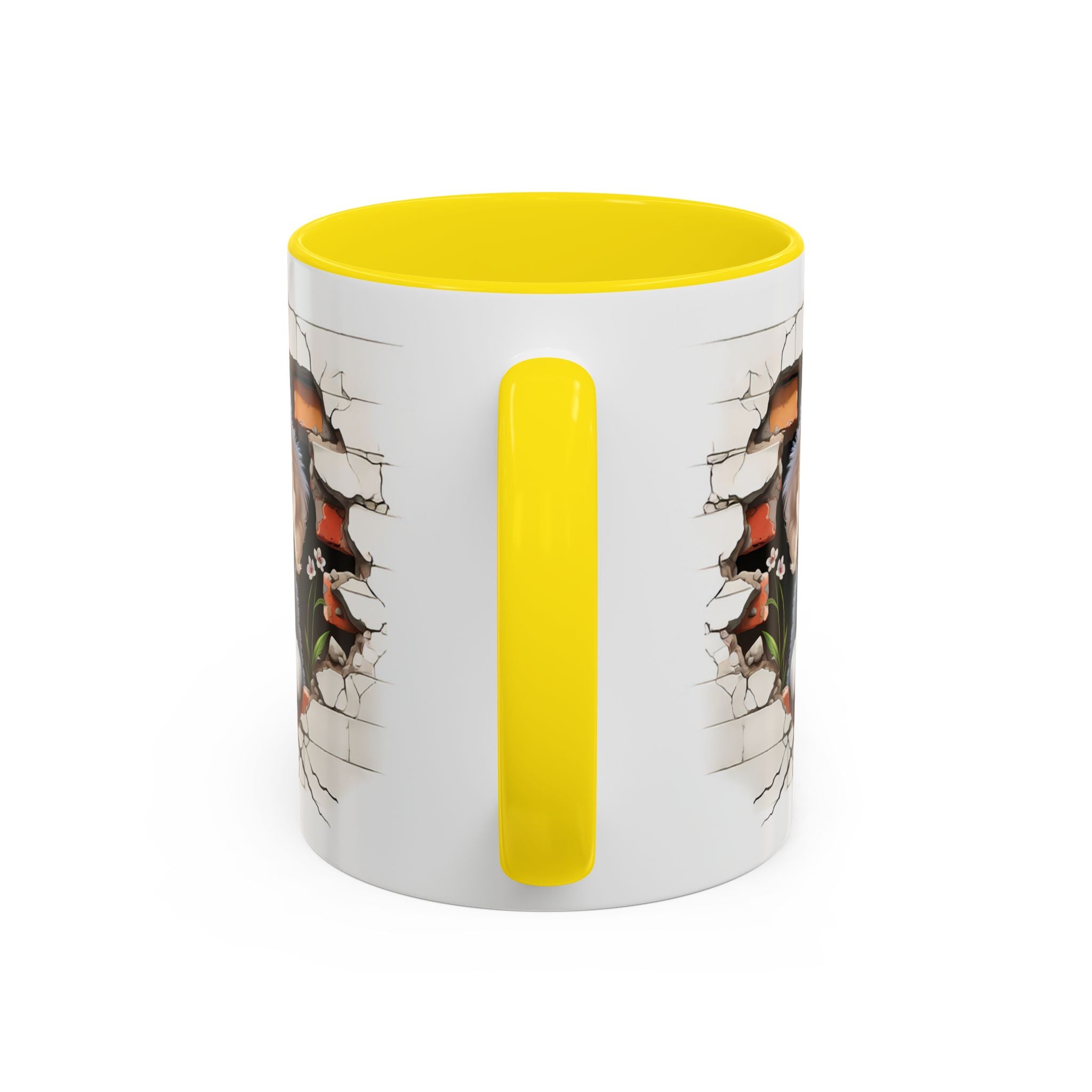 Cute Puppy Accent Coffee Mug - Adorable Dog Lover Gift, Pet-Themed Mug, Home Decor, Ideal for Gifts, Animal Enthusiast